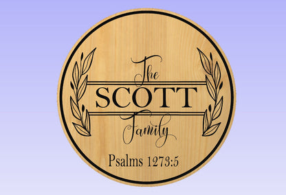 Farmhouse D4 Door Hanger