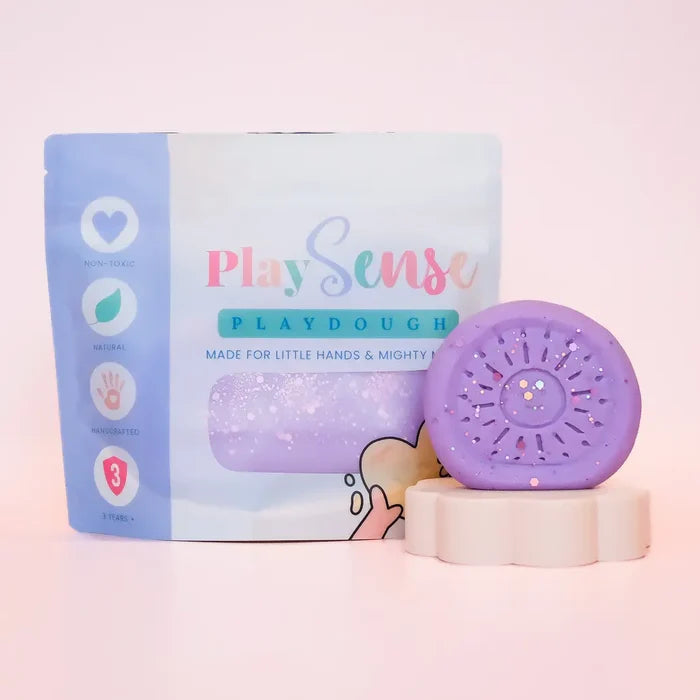 Play Sense Dough | Glitter Purple | Bubblegum Scented