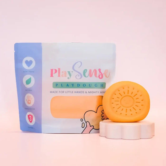 Play Sense Dough | Pastel Peach | Fruit Salad Scented