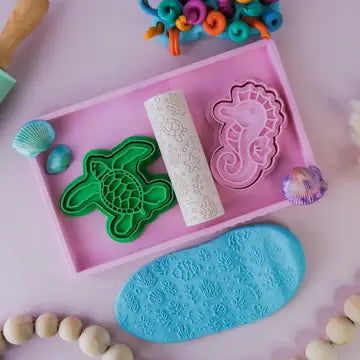 Play Sense Eco Textured Roller | Ocean Life
