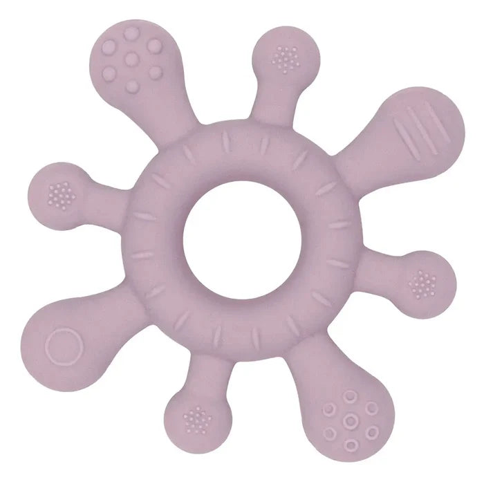 Playground Silicone Splash Teether Dusty Mauve