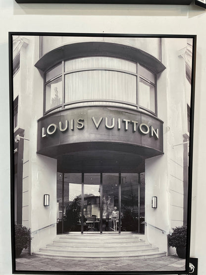 PRINT CLASSIC COUTURE II IN BLACK FRAME