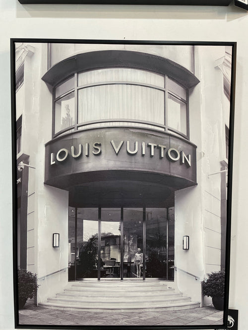 PRINT CLASSIC COUTURE II IN BLACK FRAME