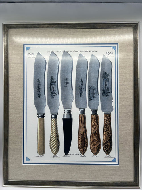 PRINT CUTLERY IN SILVER FAME #4