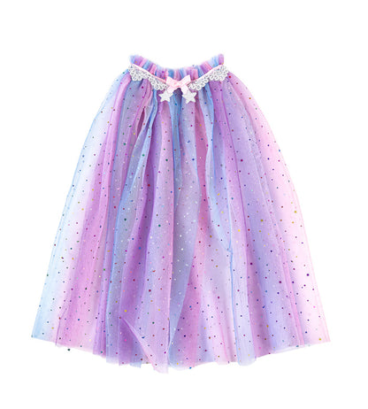 Rainbow Unicorn Cape & Headband | Size 4-6
