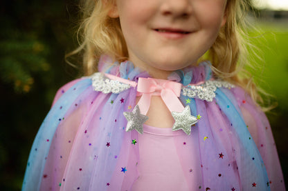 Rainbow Unicorn Cape & Headband | Size 4-6