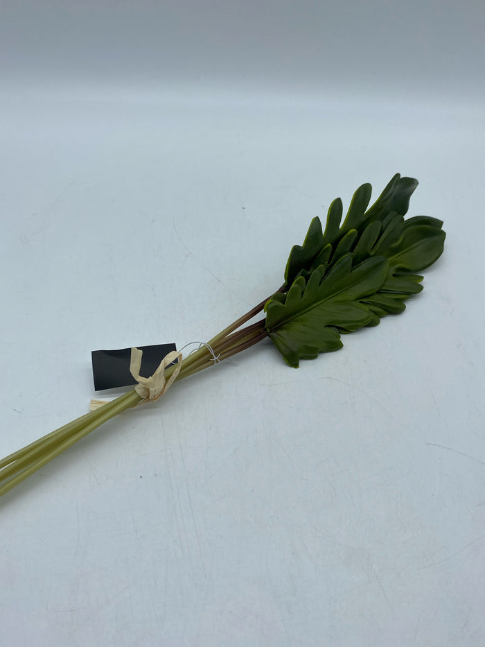 REAL TOUCH SPLIT LEAF PHILODENDRON BUNDLE 19"