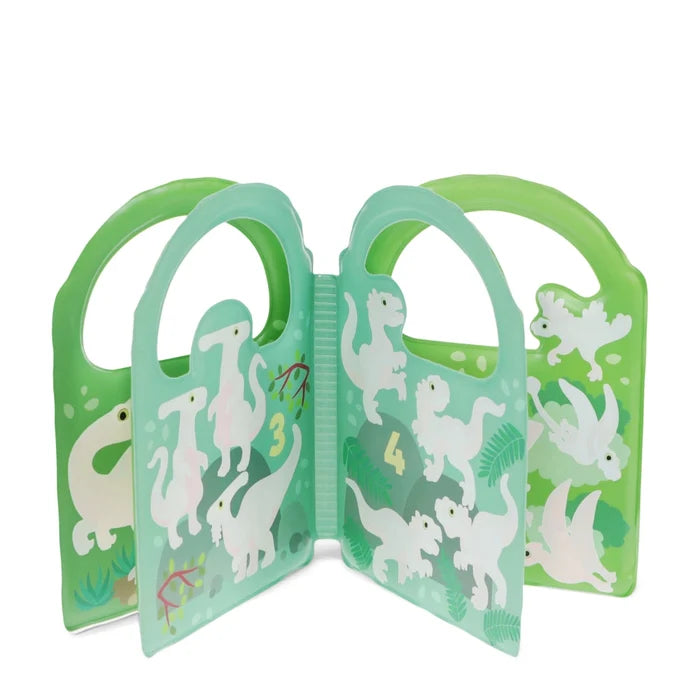 Rex London Colour Change Bath Book - Baby Dinosaur
