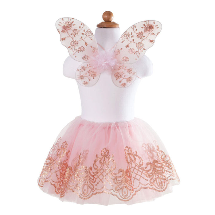 Rose Gold Tutu & Wings Set | Size 4-6