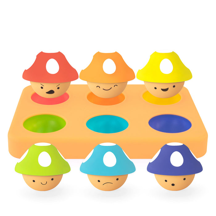 Sassy Baby Mischievous Matching Mushrooms