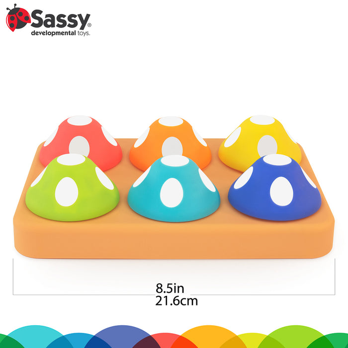 Sassy Baby Mischievous Matching Mushrooms