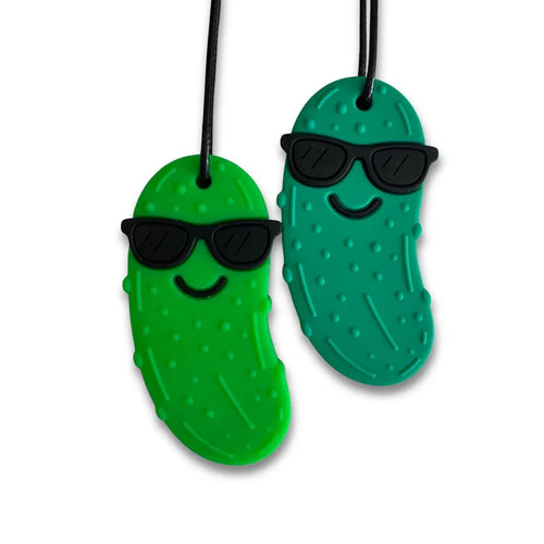 Sensory Chew Pendant - Positive Pickle