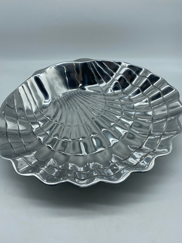 SERVING DISH SILVER SHELL