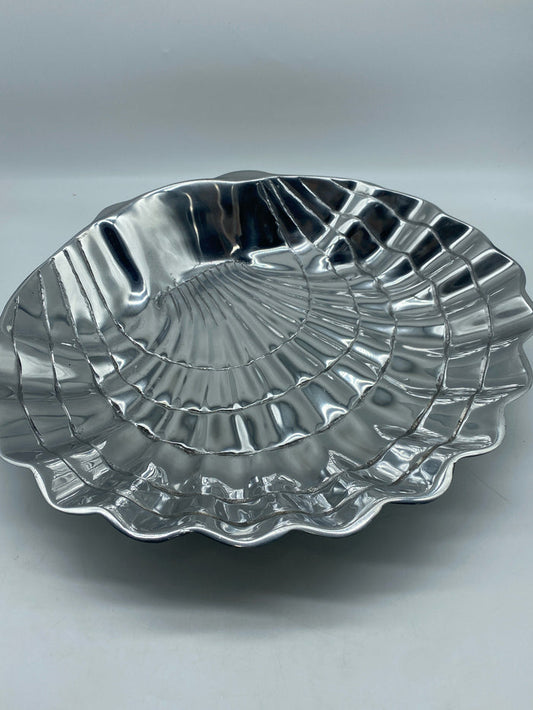 SERVING DISH SILVER SHELL