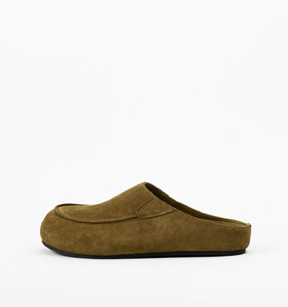 Khaki Suede / 35