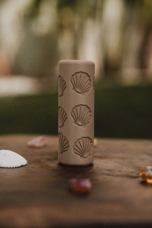 Shell Playdough/Sensory Play Roller