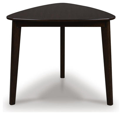 Shorbyn Triangle Dining Room Table