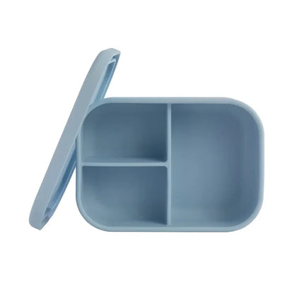 Silicone Lunch Box- Small - Dusty Blue