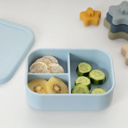 Silicone Lunch Box- Small - Dusty Blue