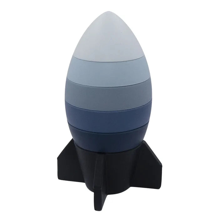 Silicone Rocket Stacking Tower (DAMAGED PACKAGING)