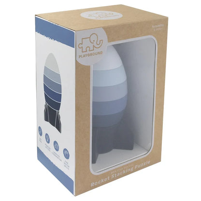 Silicone Rocket Stacking Tower (DAMAGED PACKAGING)