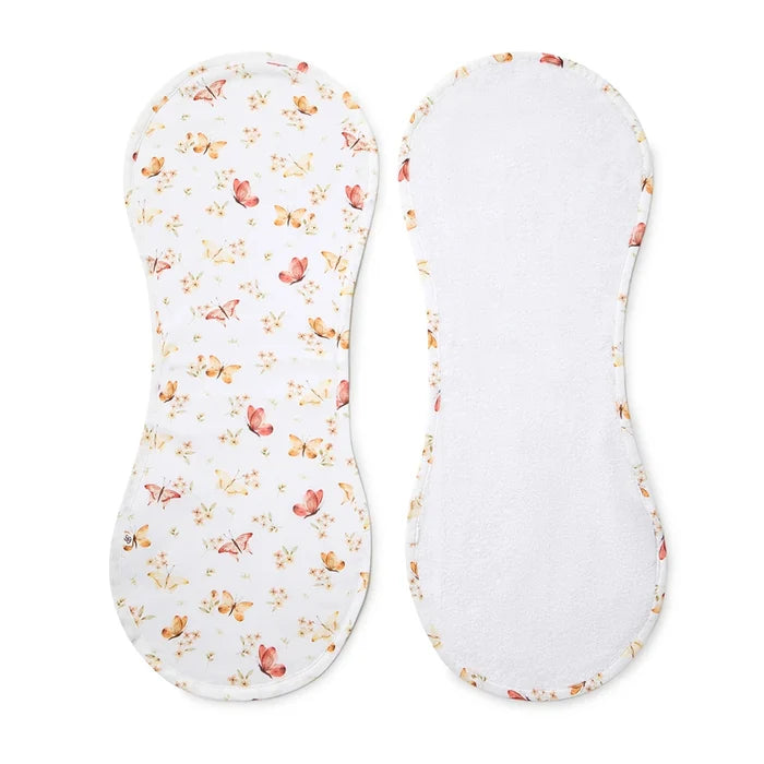 Snuggle Hunny Organic Cotton Burp Cloth - Butterfly