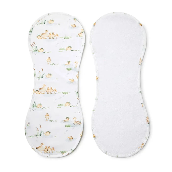 Snuggle Hunny Organic Cotton Burp Cloth - Duck Pond