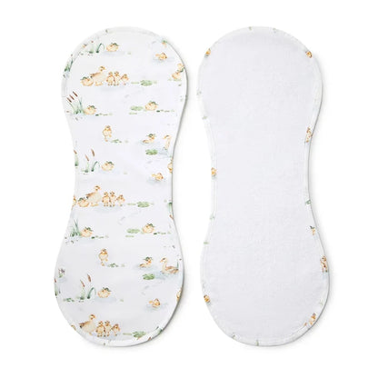 Snuggle Hunny Organic Cotton Burp Cloth - Duck Pond