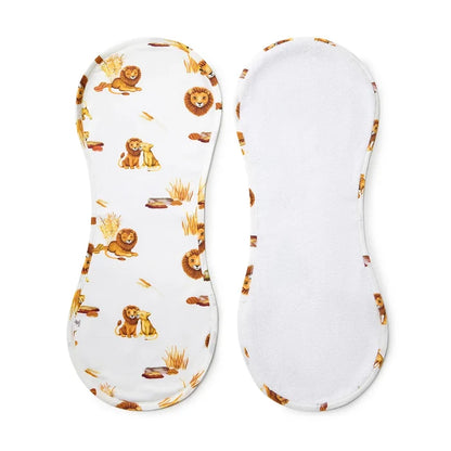 Snuggle Hunny Organic Cotton Burp Cloth - Lion
