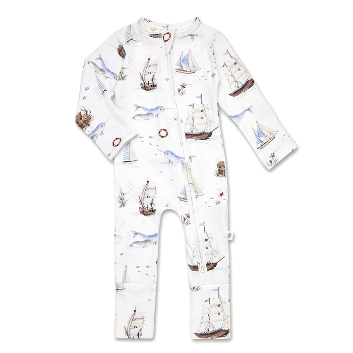 Snuggle Hunny Organic Snugglesuit - Set Sail