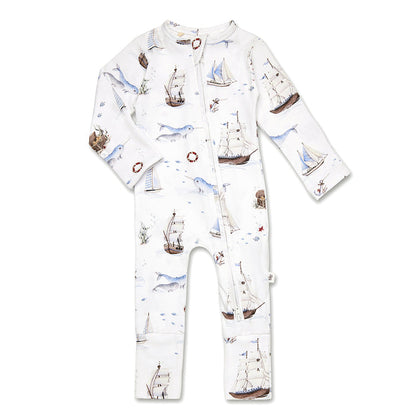 Snuggle Hunny Organic Snugglesuit - Set Sail