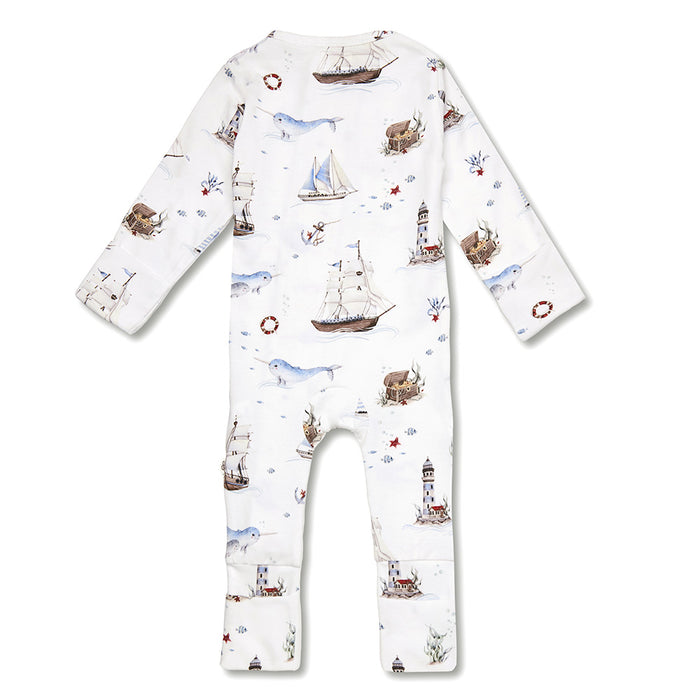 Snuggle Hunny Organic Snugglesuit - Set Sail