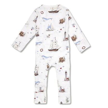 Snuggle Hunny Organic Snugglesuit - Set Sail