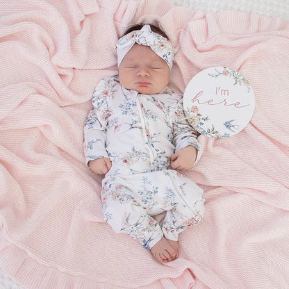 Snuggle Hunny Organic Snugglesuit - Sweet Swallows