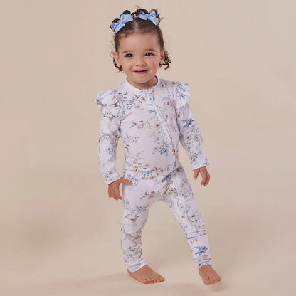 Snuggle Hunny Organic Snugglesuit - Sweet Swallows