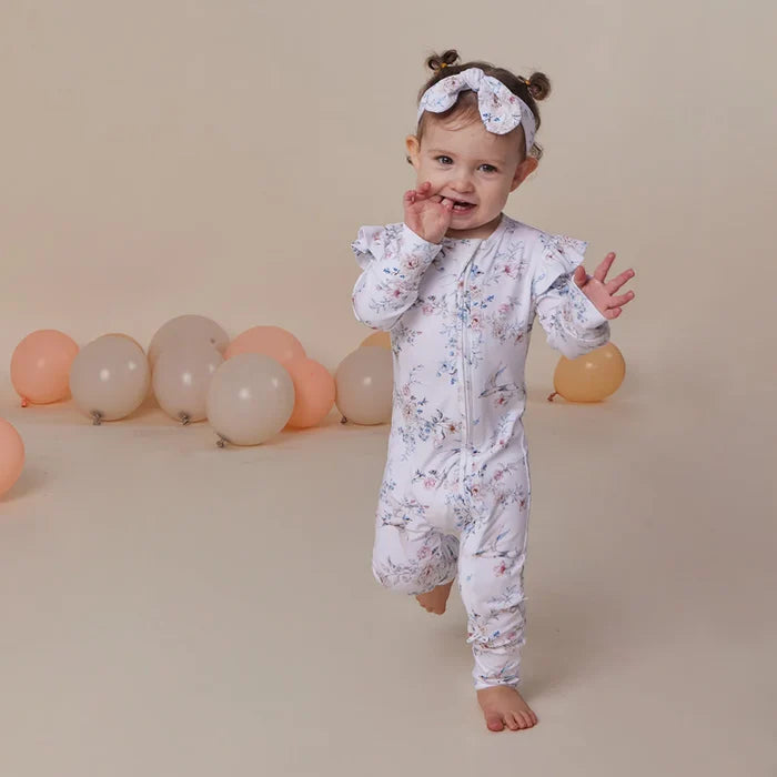 Snuggle Hunny Organic Snugglesuit - Sweet Swallows
