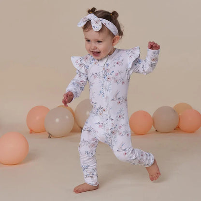 Snuggle Hunny Organic Snugglesuit - Sweet Swallows