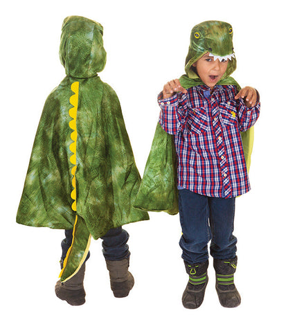 T-Rex Hooded Cape Costume | Size 4-5