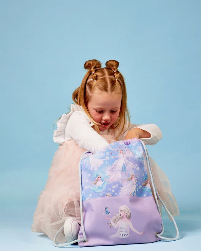 The Somewhere Co Draw String Bag - Frozen