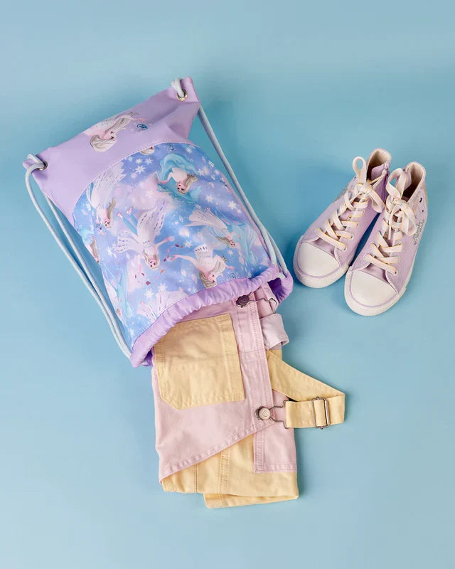 The Somewhere Co Draw String Bag - Frozen