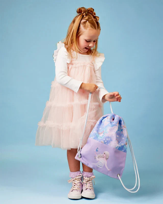 The Somewhere Co Draw String Bag - Frozen
