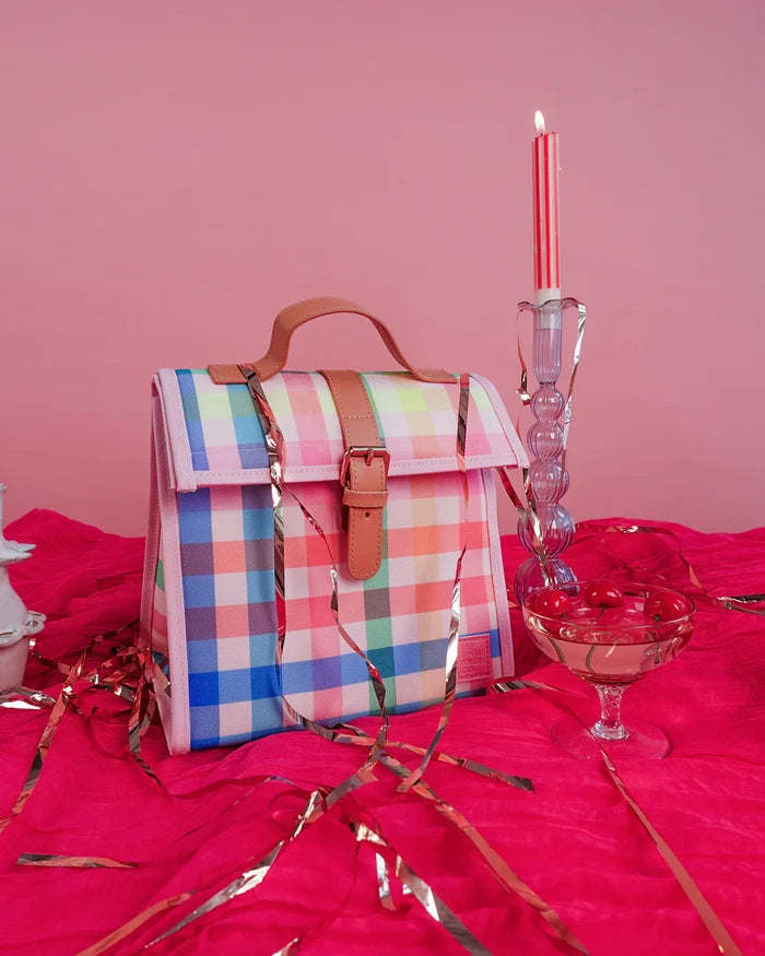 The Somewhere Co Lunch Satchel - Sugarplum