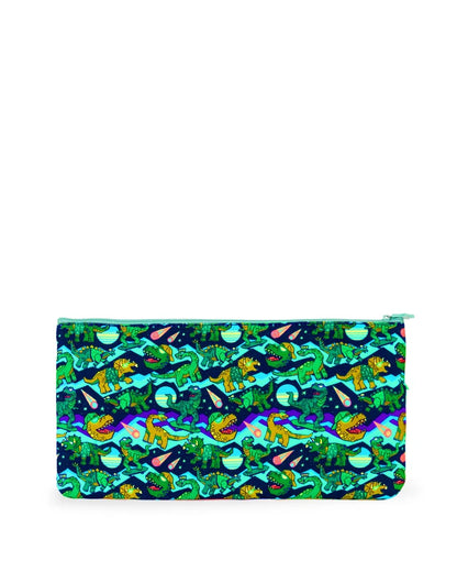 The Somewhere Co Name Pencil Case - Dino Rave
