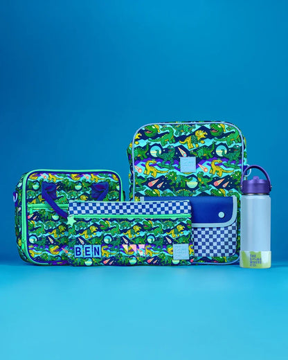 The Somewhere Co Name Pencil Case - Dino Rave