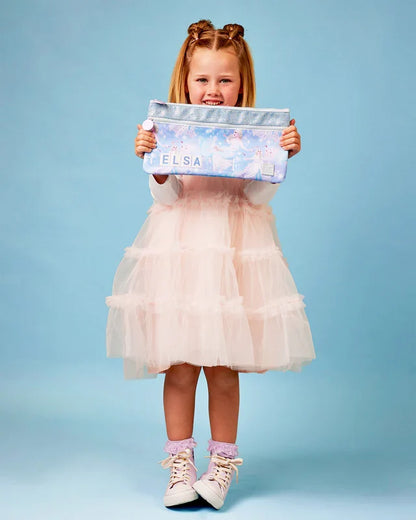 The Somewhere Co Name Pencil Case - Frozen