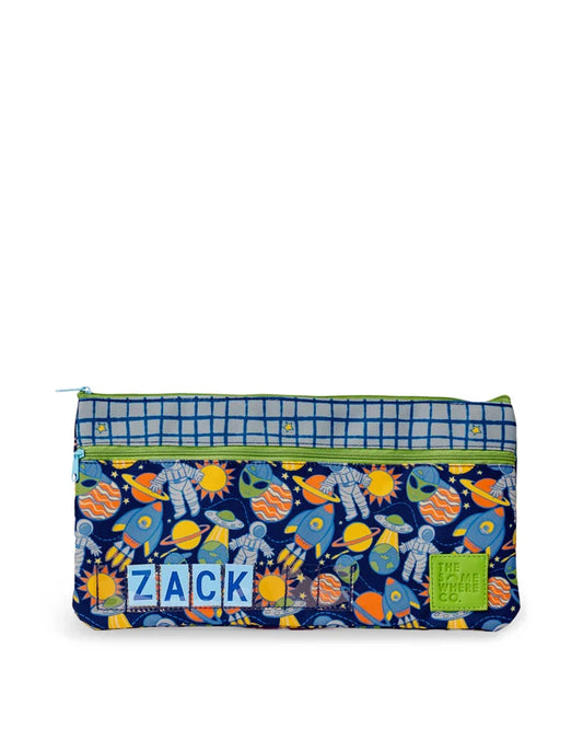 The Somewhere Co Name Pencil Case - Star Patrol