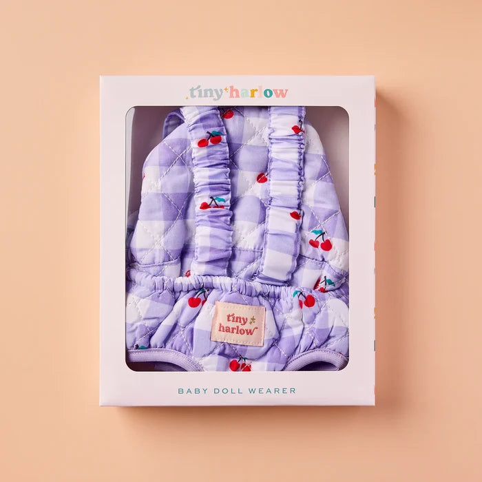 Tiny Harlow Baby Doll Wearer – Lilac Cherry