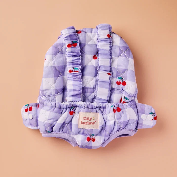 Tiny Harlow Baby Doll Wearer – Lilac Cherry