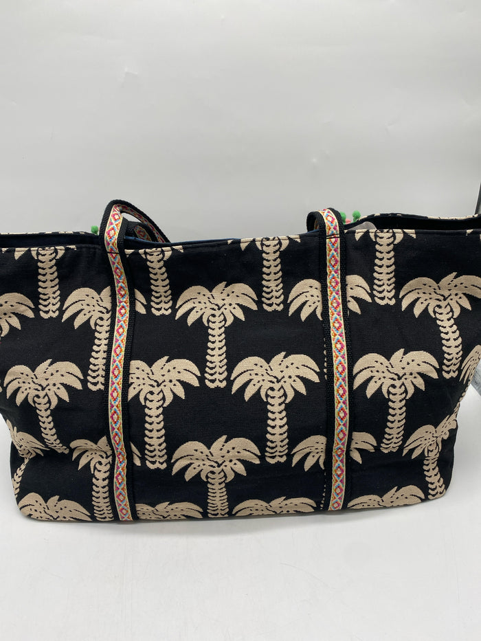 TOTE BEADED TROPICAL TOUCAN