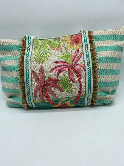 TOTE EMBELLISHED PALMS AWAY